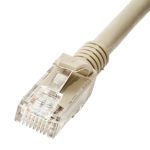 Patch Lead Cat6 U/UTP LSZH Moulded Boot Grey (L)2Mtr