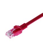 Patch Lead Cat6 U/UTP LSZH Moulded Boot Red (L)3Mtr