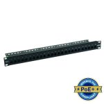 Patch Panel Voice 25Port 3 Pair Right Angle Black (H)1U x (W)19"