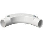 Schneider Conduit Inspection Bend PVC White (Dia)20mm
