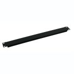 Blanking Panel Plain Black (H)1U x (W)19"