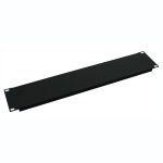 Blanking Panel Plain Black (H)2U x (W)19"