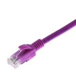 Patch Lead Cat6 U/UTP LSZH Moulded Boot Pink (L)0.5Mtr