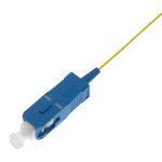 Fibre Pigtail Tight Buffered SingleMode SC OS2 9 Yellow (L)1.5Mtr