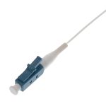 Fibre Pigtail Tight Buffered SingleMode LC OS2 9 White (L)1.5Mtr