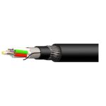 Fibre Cable Steel Wire Armour SM 96 Fibre OS2 9/125 LSZH Eca Black