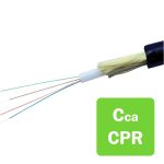 Fibre Cable Loose Tube MM 12 Fibre OM3 50/125 LSZH Cca Black