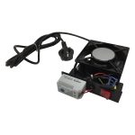 1 way fan tray, thermostat controlled