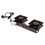 2 way fan tray, thermostat controlled