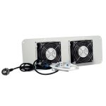 Twin Fan Kit for Wall Mounted Cabinet with thermostat