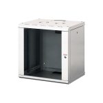 Proline Wall Mount Cabinet 12U Grey (H)12U x (W)600mm x (D)450mm Weight 22.5Kg