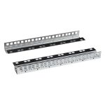 Additional Set Of 19" Mounting Rails Proline Zinc (H)7U x (W)35mm x (D)65mm