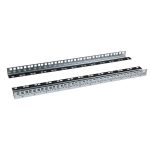 Additional Set Of 19" Mounting Rails Proline Zinc (H)12U x (W)35mm x (D)65mm