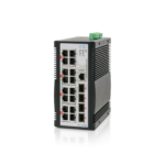 Industrial L3 16x GbE + 4x GbE/2.5G/5G/10GBase-X SFP+ Din-Rail Switch